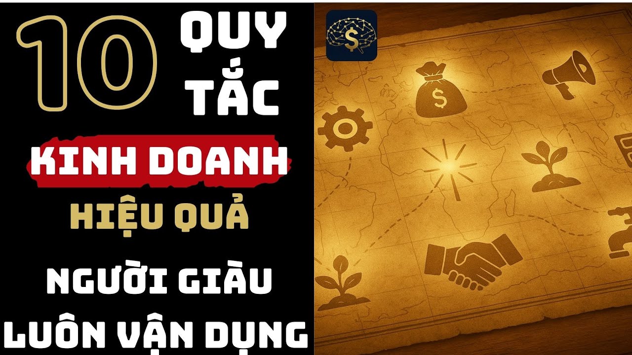 10 Quy Tắc Kinh Doanh Hiệu Quả: Người Giàu Luôn Vận Dụng | Thuật Thương Nhân #tưduykinhdoanh