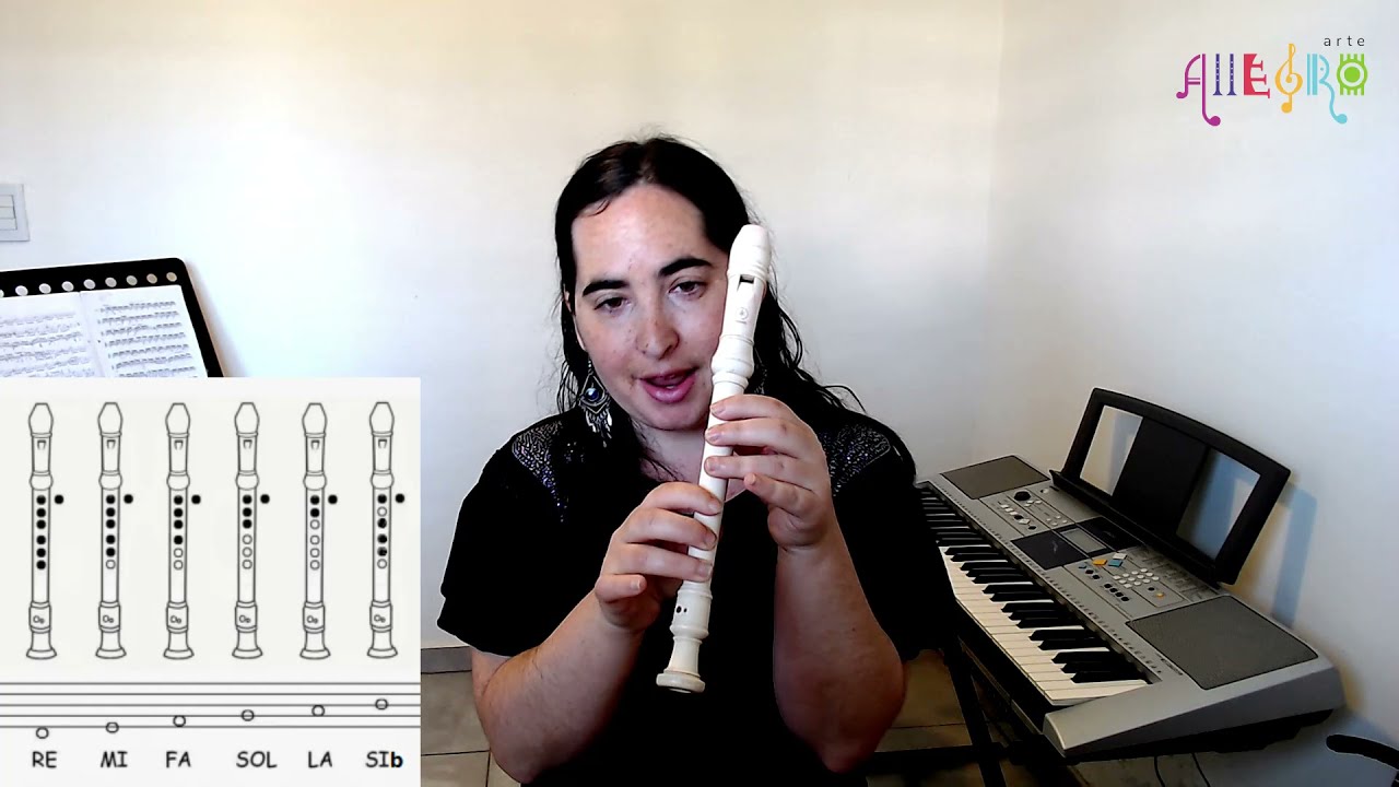 Tren del Cielo en Flauta Dulce