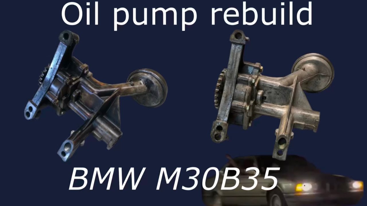 BMW M30B35 Oil Pump rebuild Guide