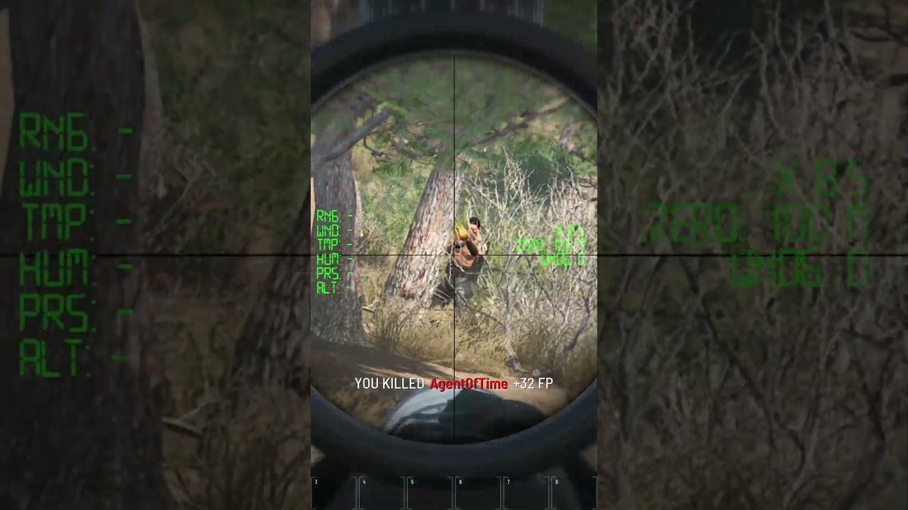 💥 .50 CAL BMG COMBAT SNIPER 💀 SCUM SHORTS #pvp #scumgame #scumpvp #scum