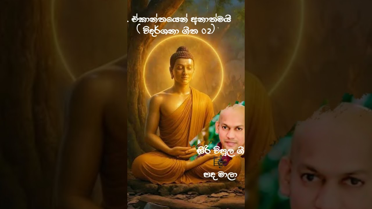 06. ඒකාන්තයෙන් අනාත්මයි ( විදර්ශනා ගී 02) | බඩල්ගම විපුලසිරි හිමි | 0743228485