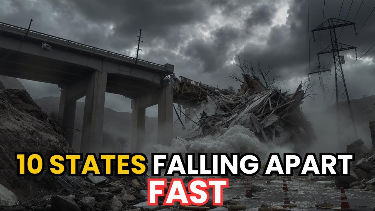 Top 10 U.S. States That Are Falling Apart Fast in 2025