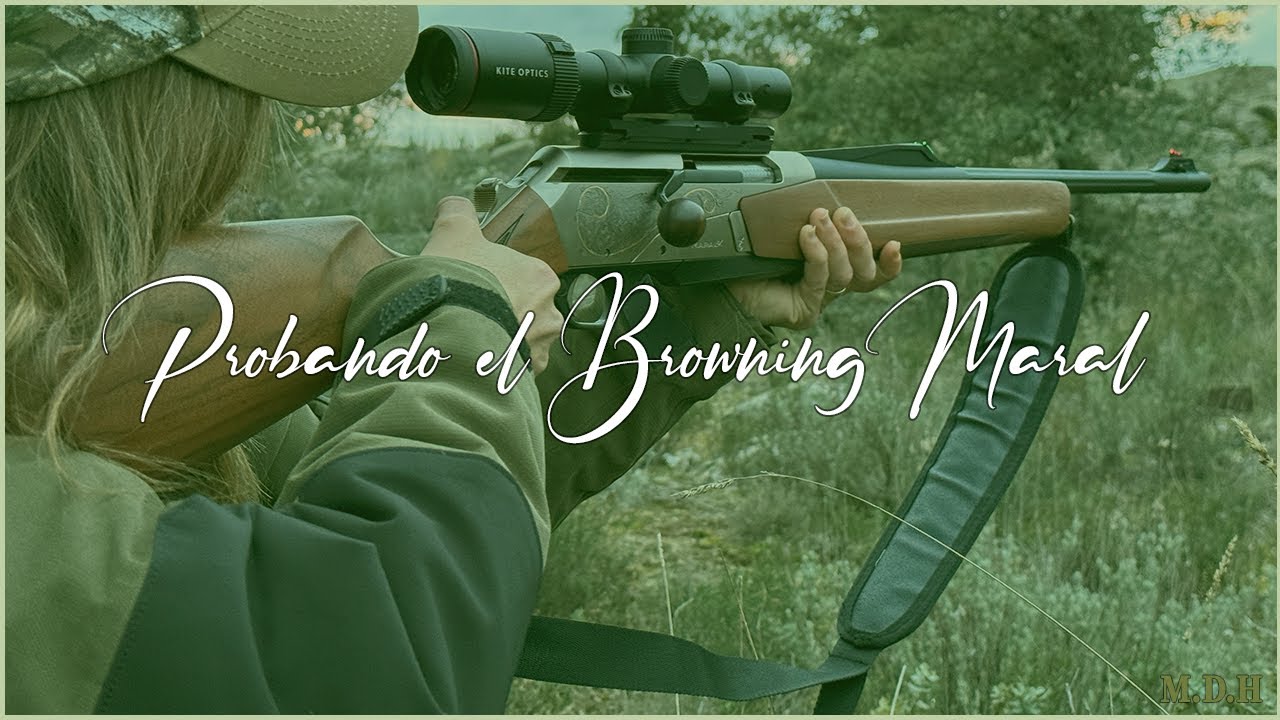 Probando el rifle Browning Maral 4X