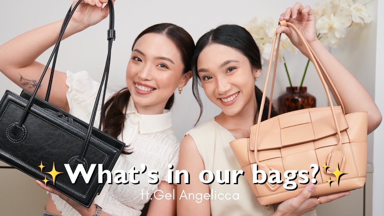 WHAT'S IN OUR BAG?? ft. GelAngelicca