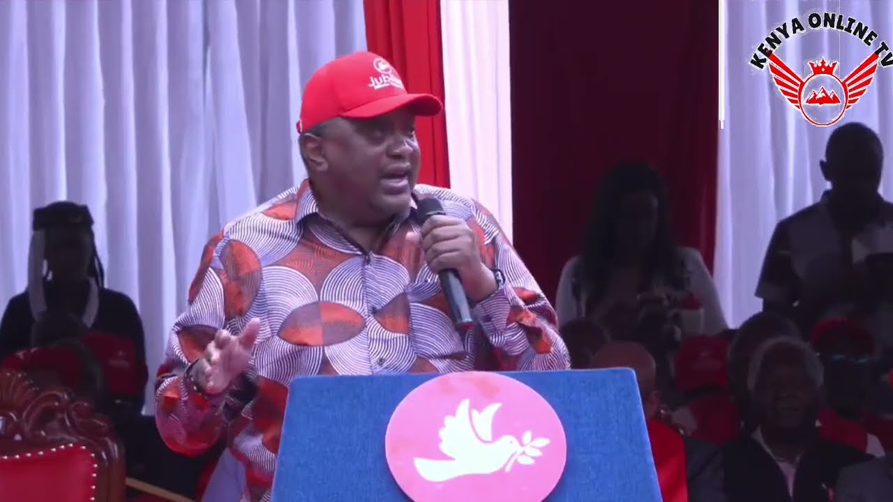 UHURU KENYATTA SURPRISES KENYANS AS HE NAME HIS FAVOURITE CANDIDATE TO HEAD OPPOSITION TO THE BALLOT
