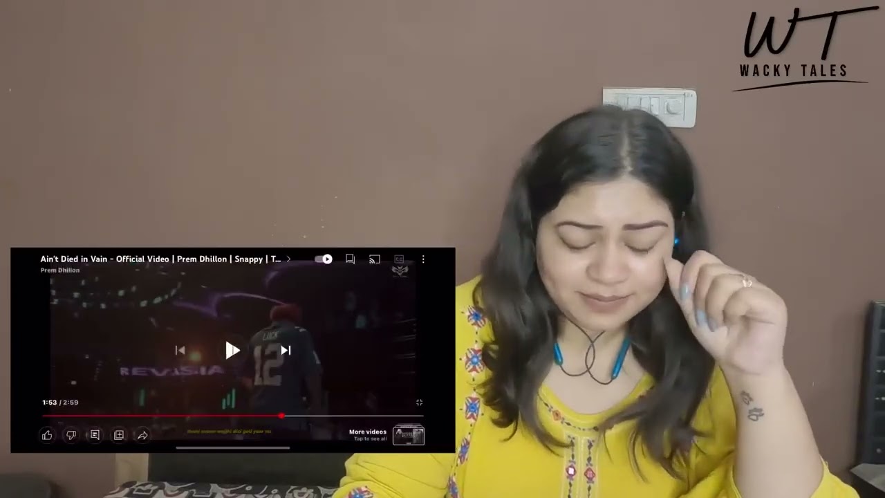 Dedication to Sidhu moosewala by Prem Dhillon Ain’t died in vain|| Reaction by Wacky Tales