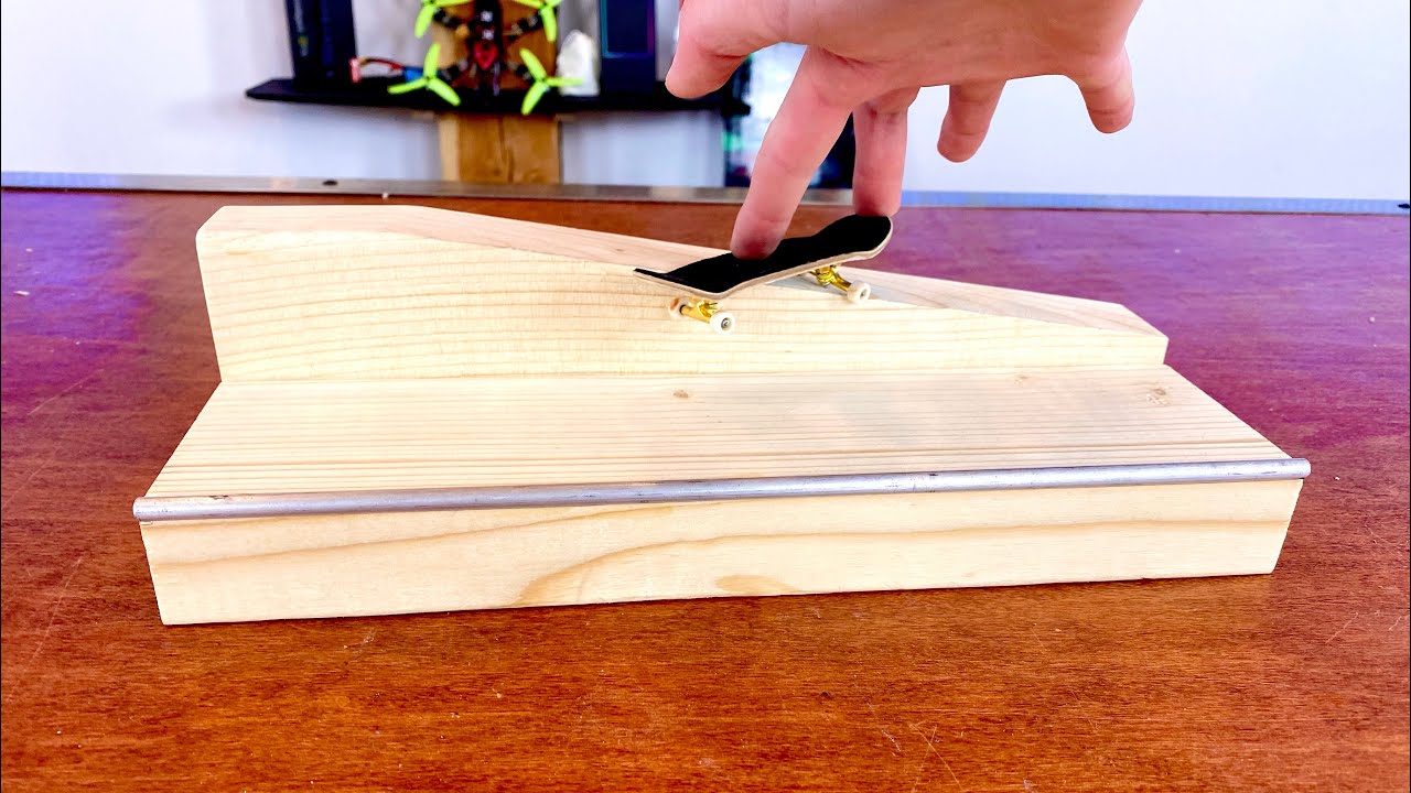 How To Make a DIY Fingerboard Ledge #FingerboardFriday