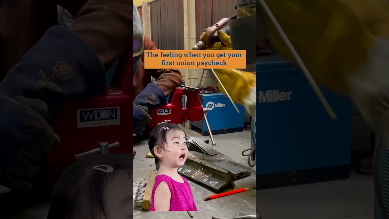 The Feeling When You Get Your First Union Paycheck…