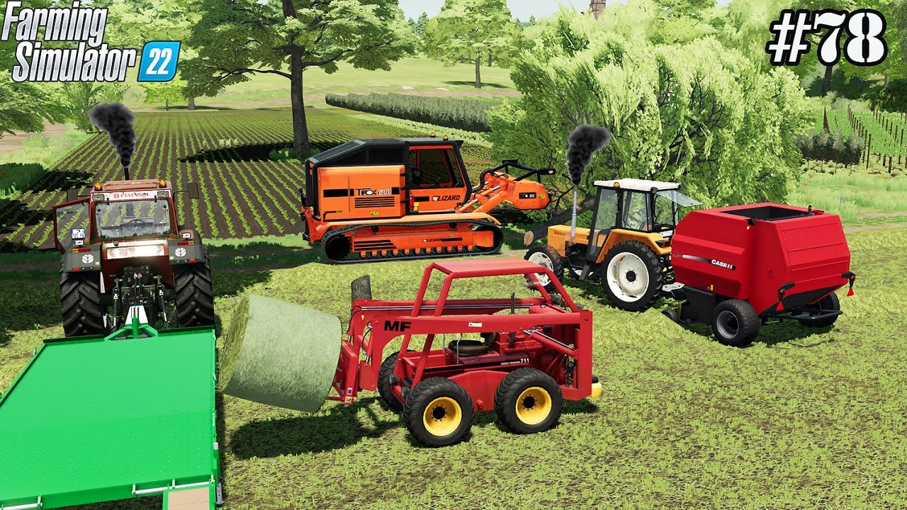 FS 22 |OLD FARM| Hay baling. Removal of trees. Bank loan 250,000 $. | #78
