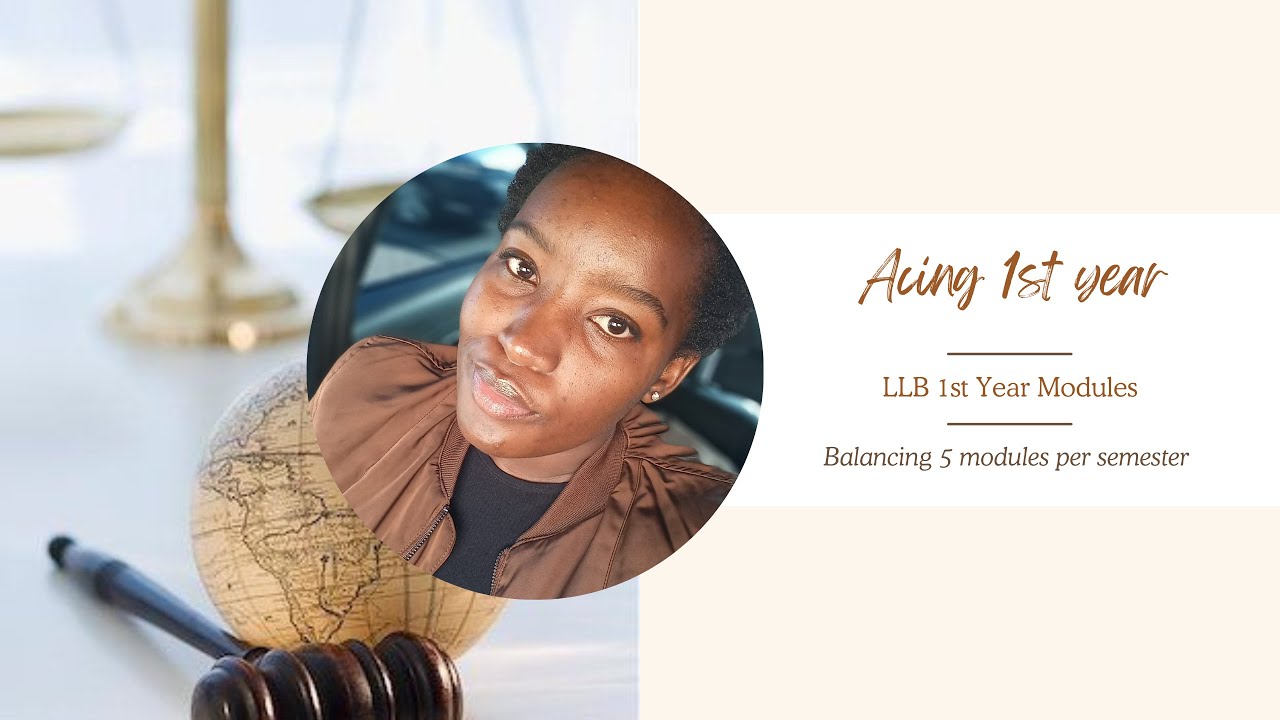 UNISA 1st Year Modules Unpacked | Distinctions | LLB 1st Year Modules | Law Forever