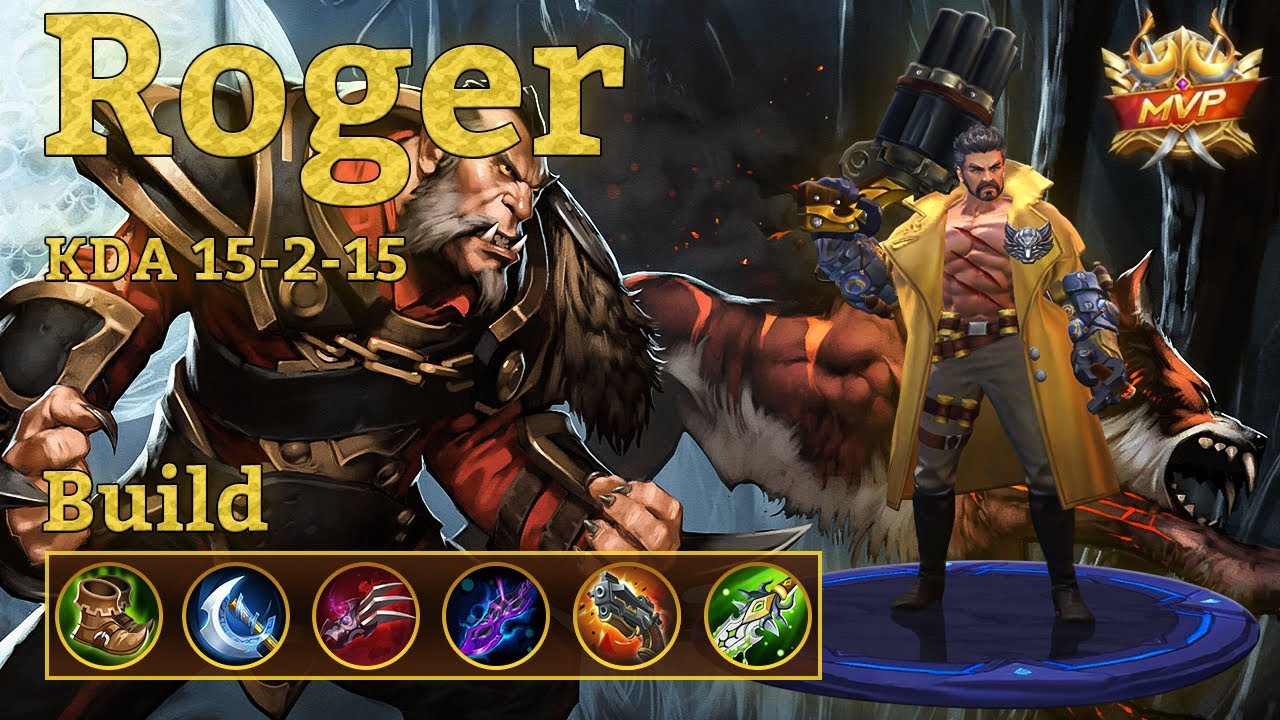 Mobile Legends: Roger MVP, Best Roger Damage Build! + Guide