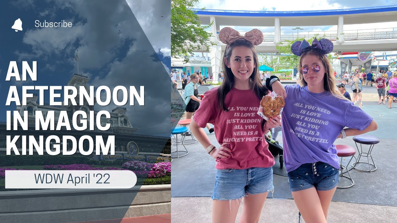 Spending the Afternoon in Magic Kingdom / WDW April 22 - Day 1