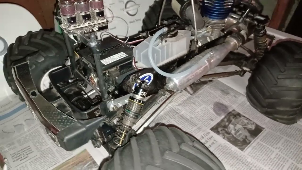 Front & Rear Sway Bar for Kyosho USA-1 & Mad Crusher (parts from Crawford Performance Engineering)