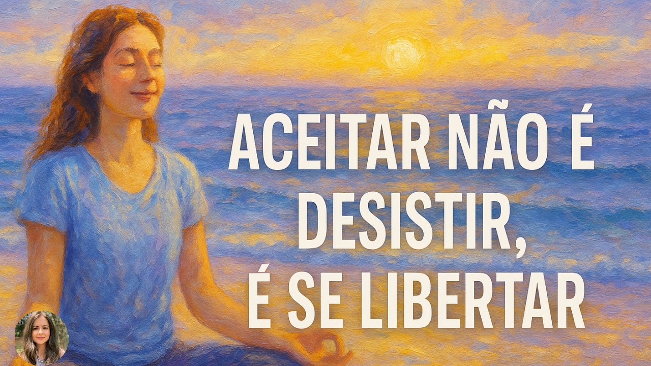 Aceitar não é desistir, é se libertar! (áudio)