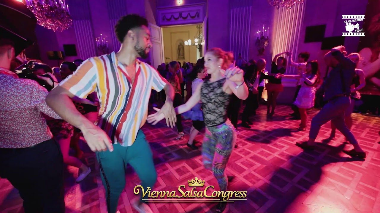 Miguel Arduin & Martina Gojkošek - social dancing @ Vienna Salsa Congress 2019