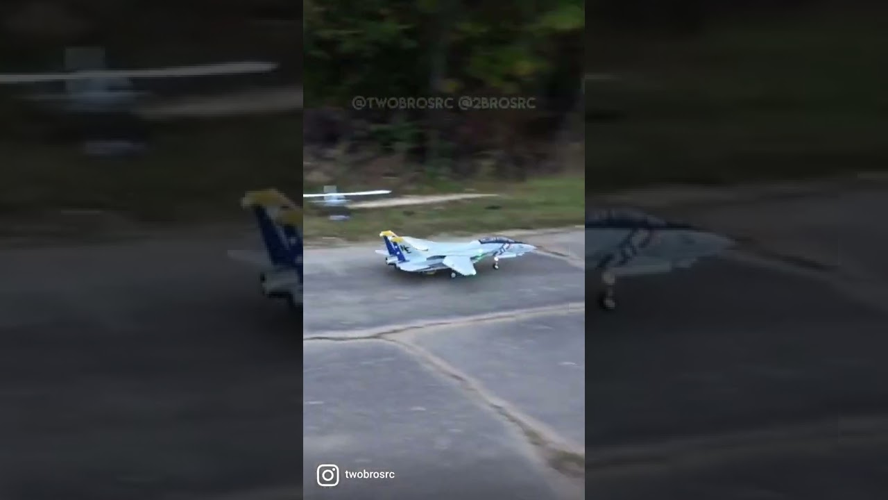 F-14 Tomcat Landing #rcplane #rc #aviation