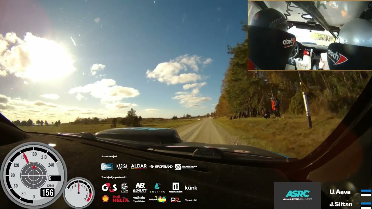 ASRC - Saaremaa Rally 2024 SS8 Kaugatoma onboard