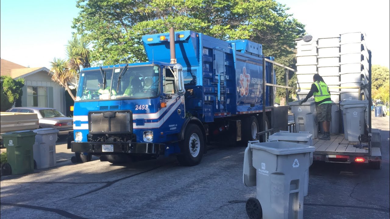 Republic Services Recycling Cart Removal Program - Fremont, CA
