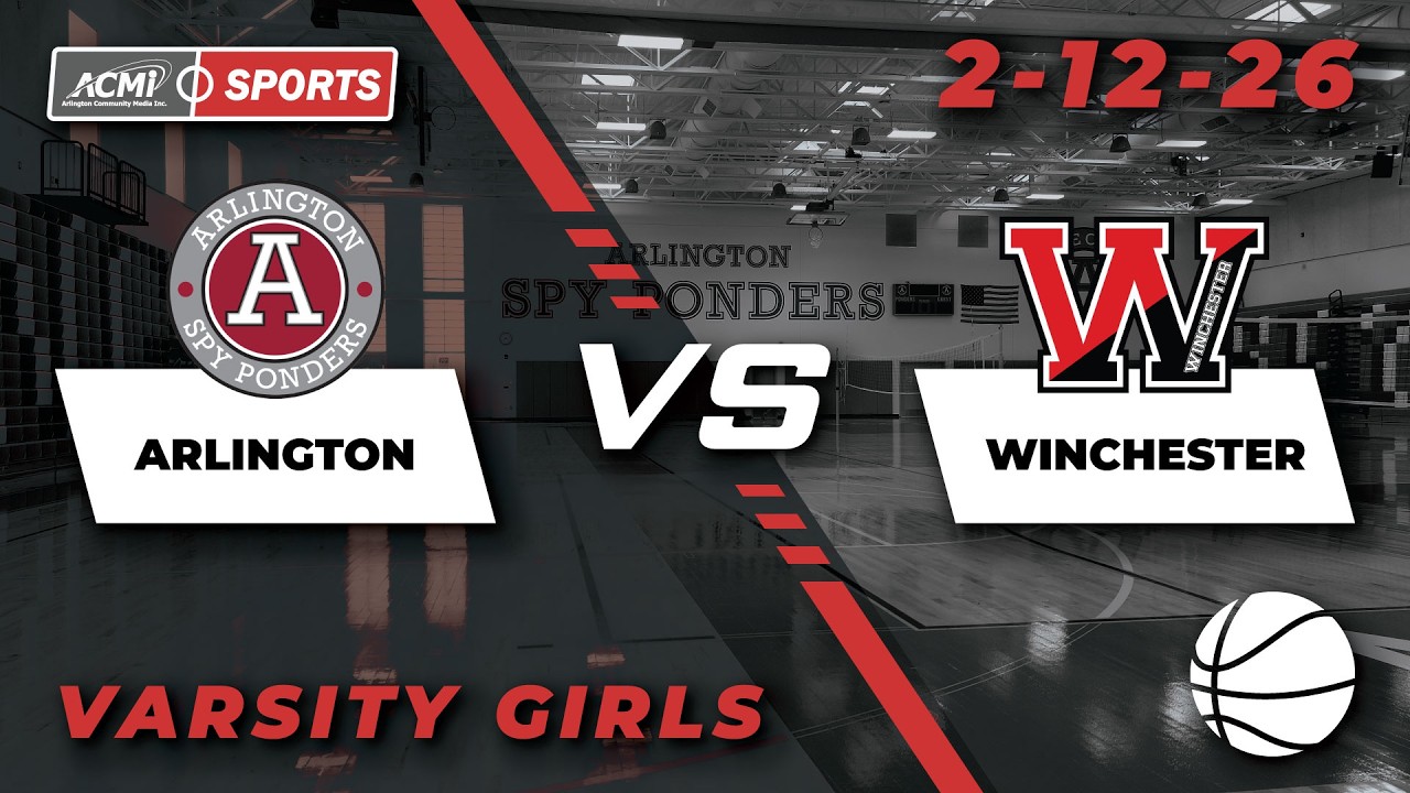 Arlington High School Girls Varsity Basketball vs Winchester - February 12th, 2026