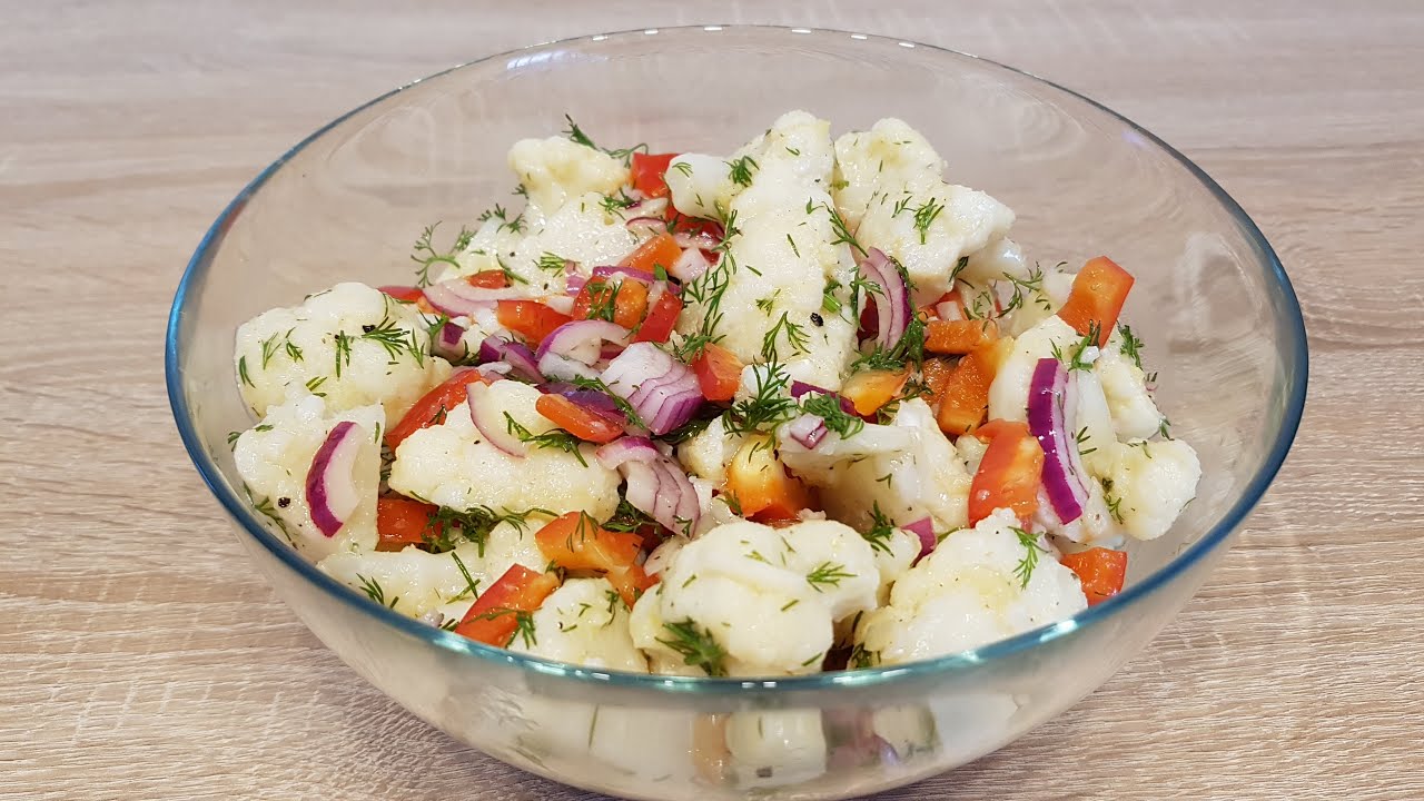 Blumenkohlsalat - Frisch & Knackig | Cauliflower Salad - Fresh & Crisp