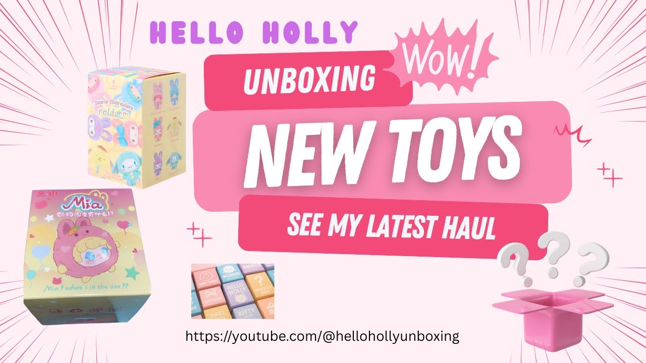 Unboxing blind boxes from MINISO Australia 