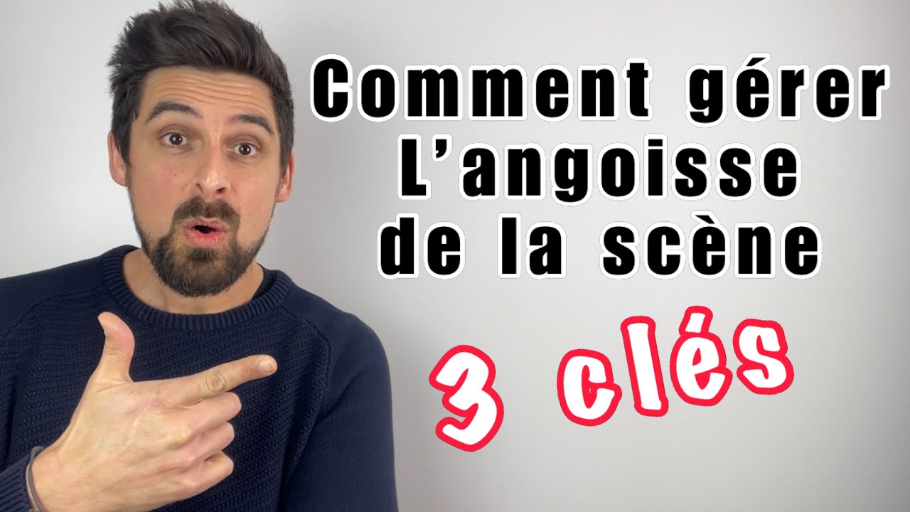 Comment gérer son stress angoisse avant de chanter ?