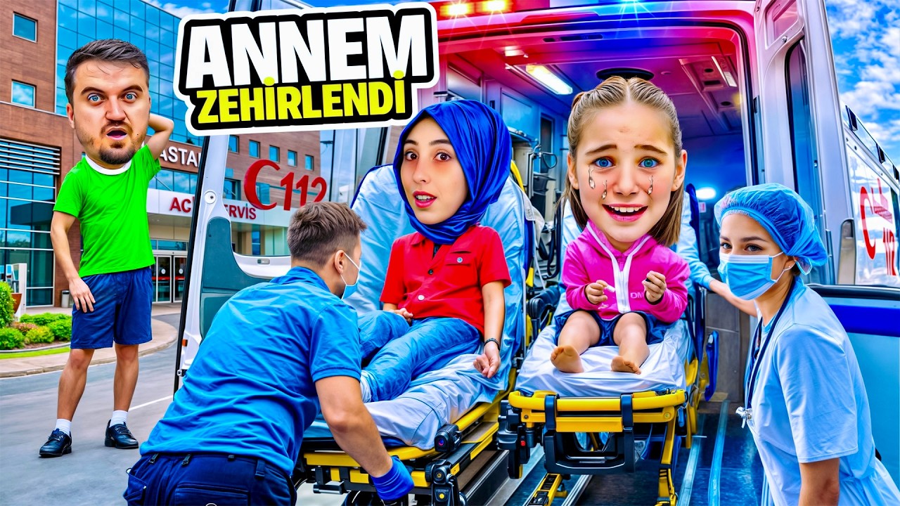 ELİF SİNEM GECEYİ HASTANEDE GEÇİRDİ !! ANNEM ZEHİRLENDİ !!