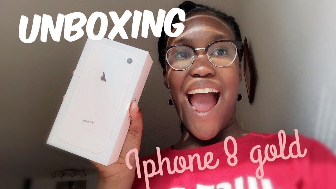 UNBOXING IPHONE 8 GOLD ! 📱