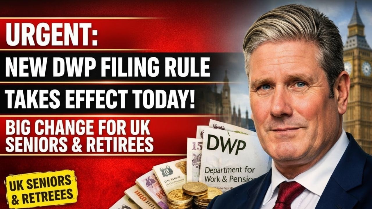 Urgent: New DWP Filing Rule Takes Effect Today &ndash; Big Change for UK Seniors & Retirees