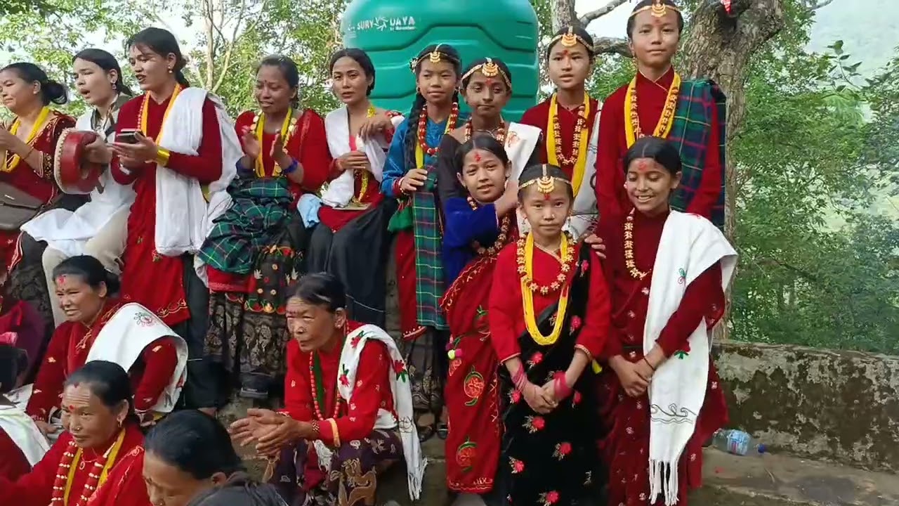गोरखा नगरपालिका वडा नं 5 पस्लाङ नाङरुमथान मेलामा,👍👍👏👏🙏❤️