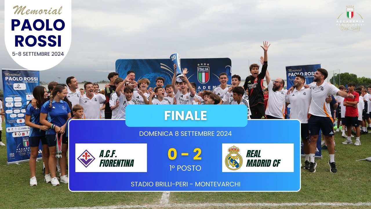 ACF Fiorentina - Real Madrid CF 0-2 - Memorial Paolo Rossi 2024 - Finale