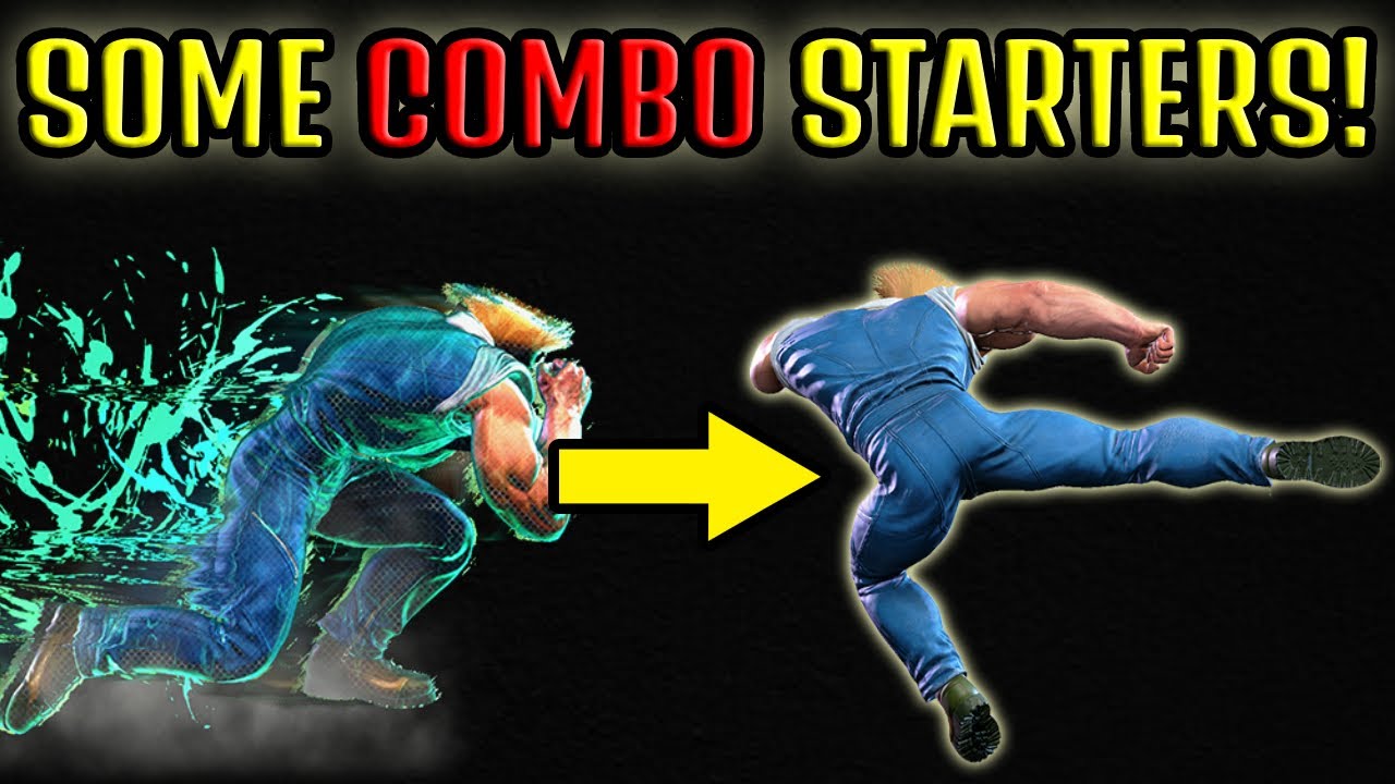 SF6 GUILE GUIDE: SOME COMBO STARTERS FROM DRIVE RUSH SOBAT GUILE STREET FIGHTER 6!
