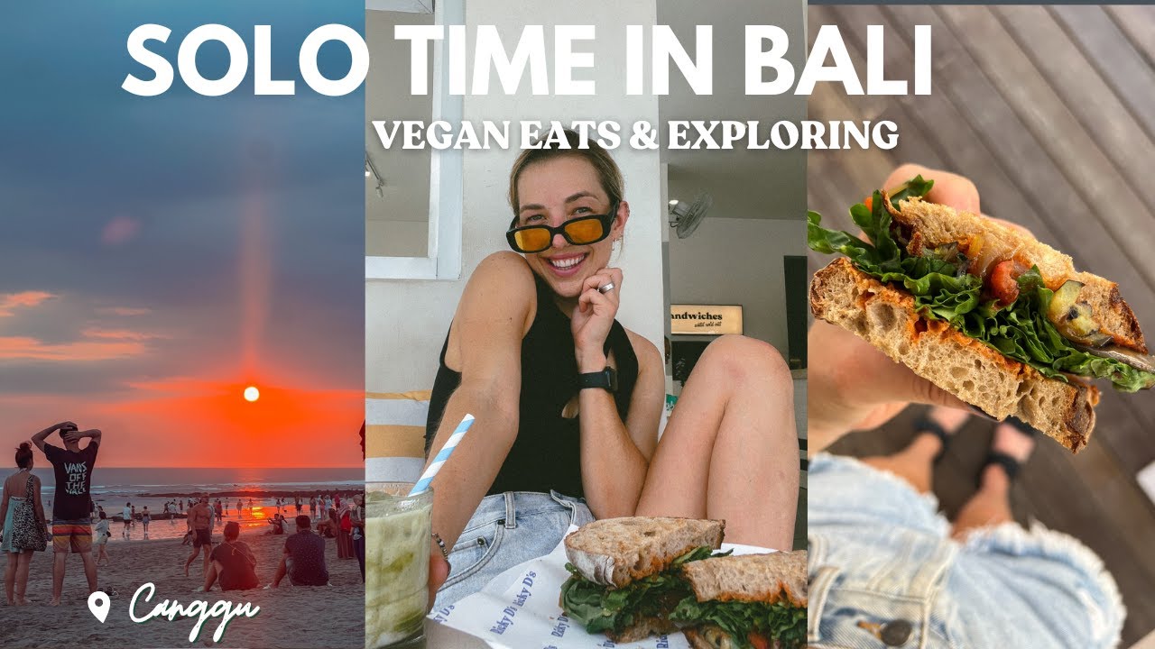 🍍🏃🏼‍♀️Vegan Eats, Exercise & Exploring Solo in Canggu, Bali