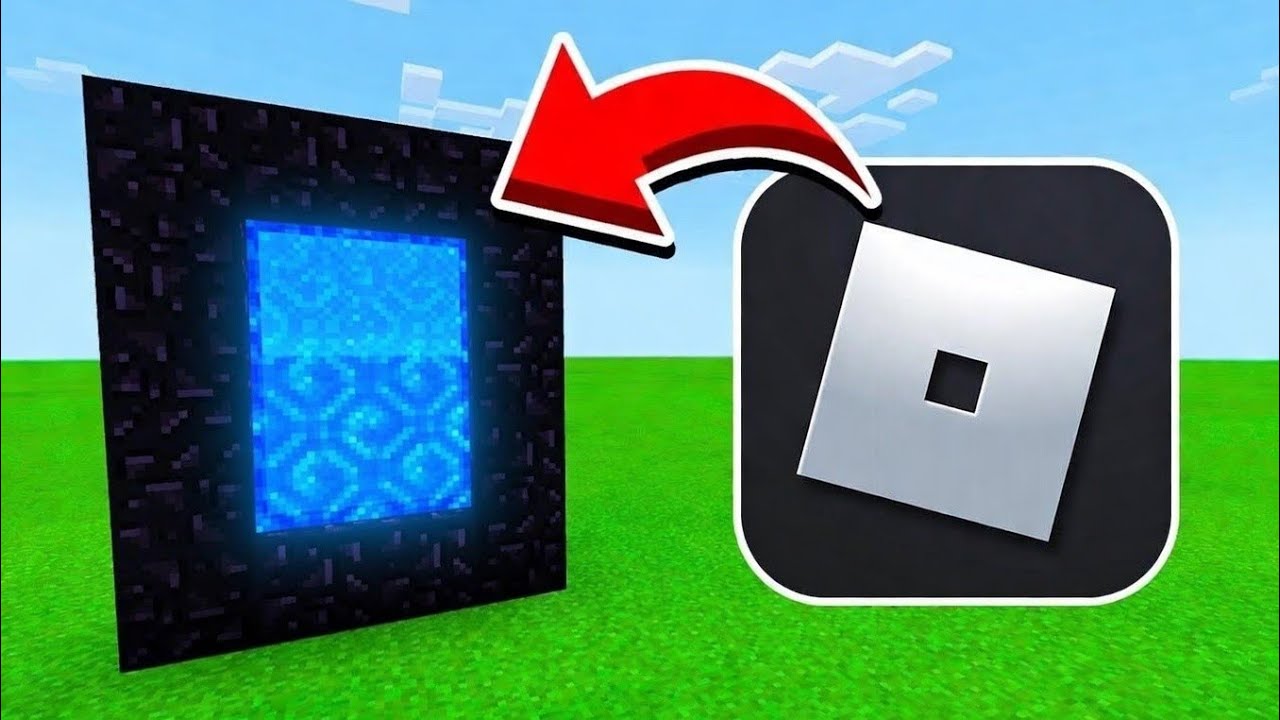 How to Make A PORTAL To Roblox in Minecraft!