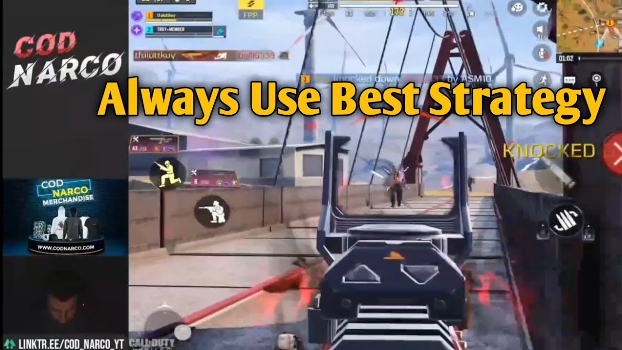 CoD Narco Did Intense Squad Wipe | Intense 1 Vs 4 By CoD Narco  | CODM |