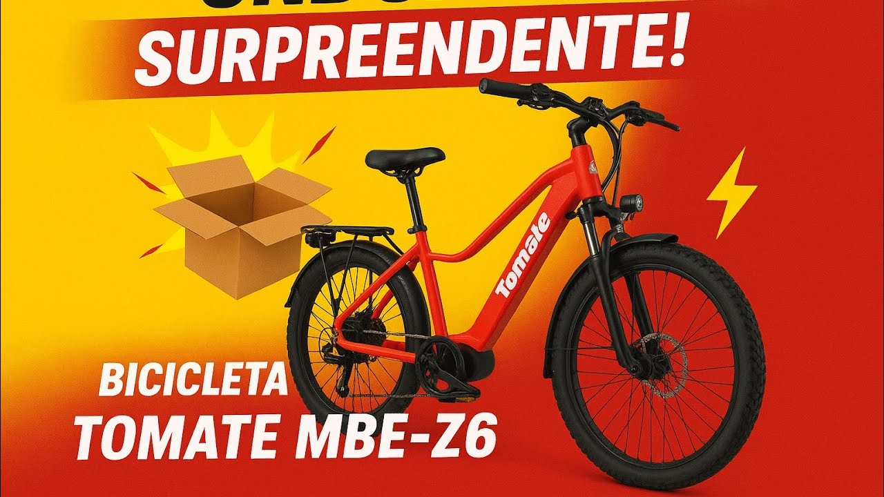 Unboxing | Tomate MBE-Z6 Bicicleta Eléctrica