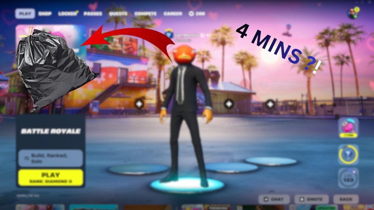 SO I JUST HAD THE WORST POSSIBLE BATTLE ROYAL ROUND