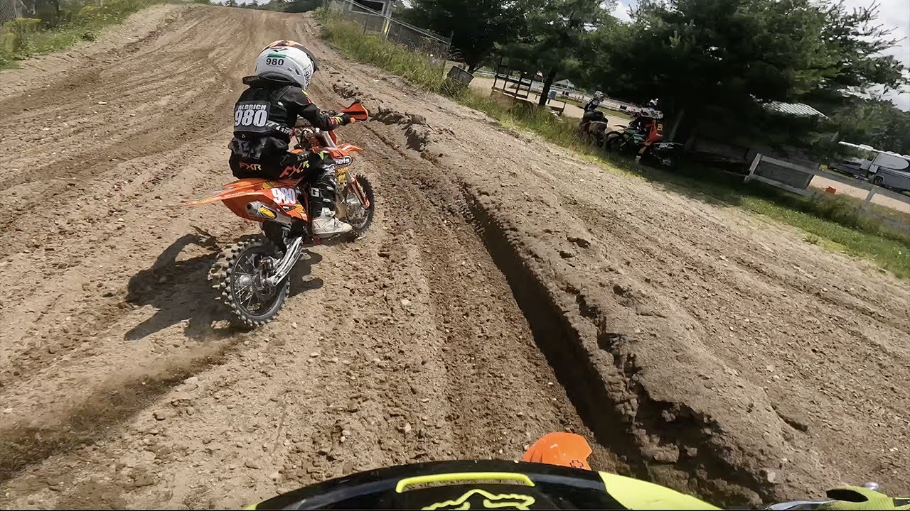 KTM 65 Ripping at MX207 Motocross Open Practice