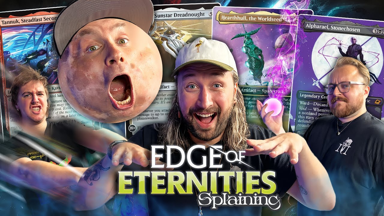 We Play BUSTED EoE Commander Decks — Tannuk vs Dawnsire vs Hearthhull vs Alpharael