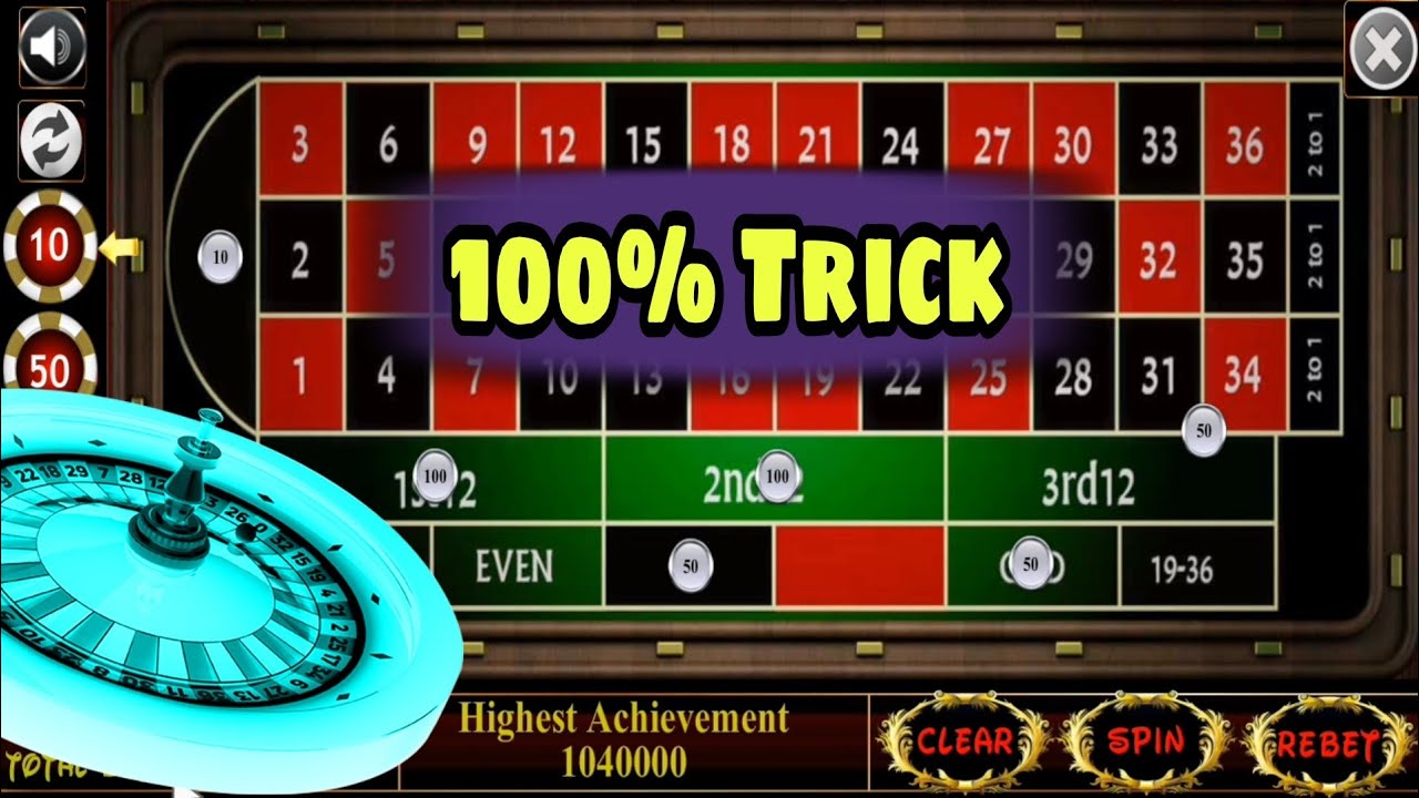 Roulette 100% Strong Betting Trick to Win Most of Times