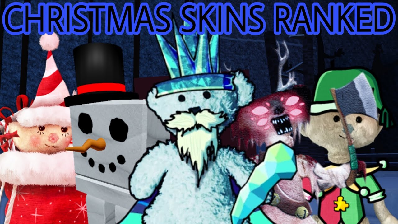 RANKING EVERY CHRISTMAS SKIN IN BEAR ALPHA | Roblox Bear