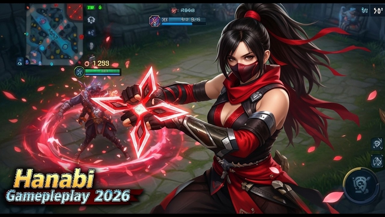 mobile legend gameplay hanabi 2026