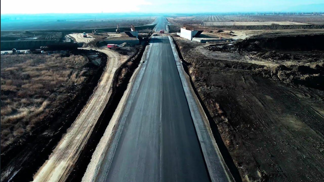 Autostrada Moldovei A7/19.12.2023/Lot4.Tronson4. Nod rutier Focșani-nord, constructor UMB 🇷🇴
