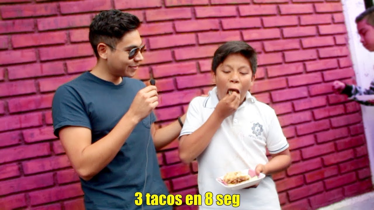 Reto a una secundaria a comer tacos