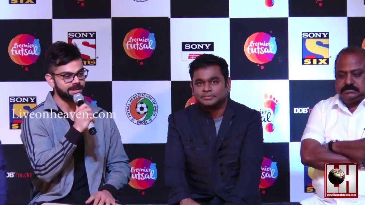 Virat Kohli to Sing for AR Rahman | The Premier Futsal | Naamhai Futsal