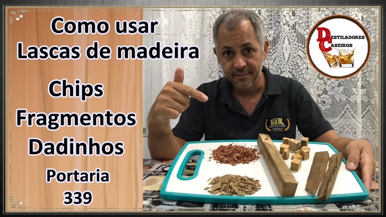 Chips, Fragmentos, lascas, dadinhos - entenda como usar essas madeiras em sua cachaça, ou destilado.