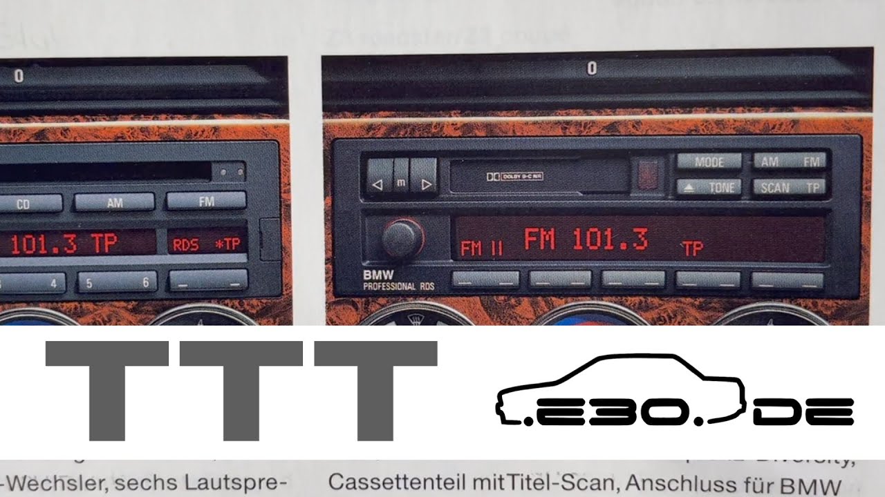 TTT 39 - Vergleich 13cm Chassis, Hörtest, BMW Bavaria, Business, Professional für E30