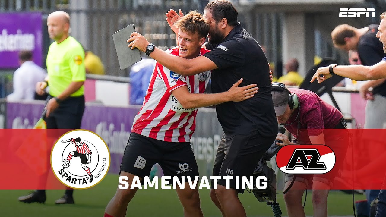 RECORD! Het snelste Eredivisie-doelpunt ooit wordt geëvenaard🔥 | Samenvatting Sparta Rotterdam - AZ