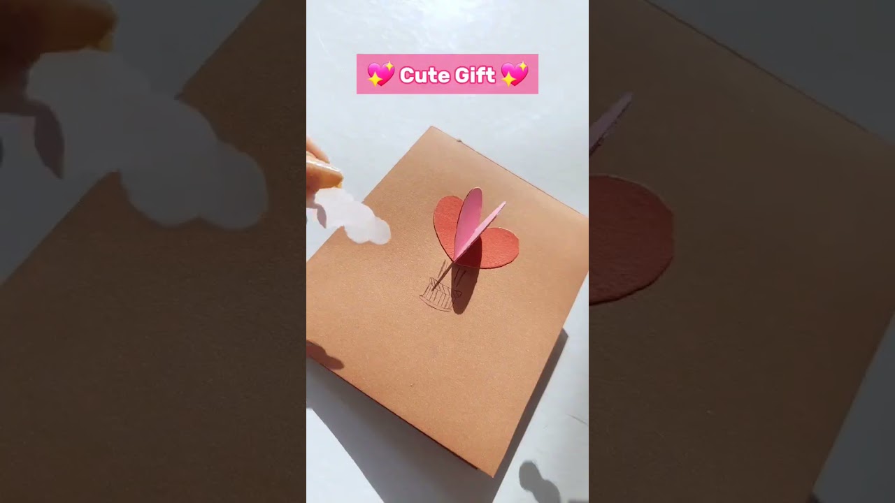 make a gift with me 🥹💖 #papercrafter #origamipaper #papergiftideas #shorts #shortvideo