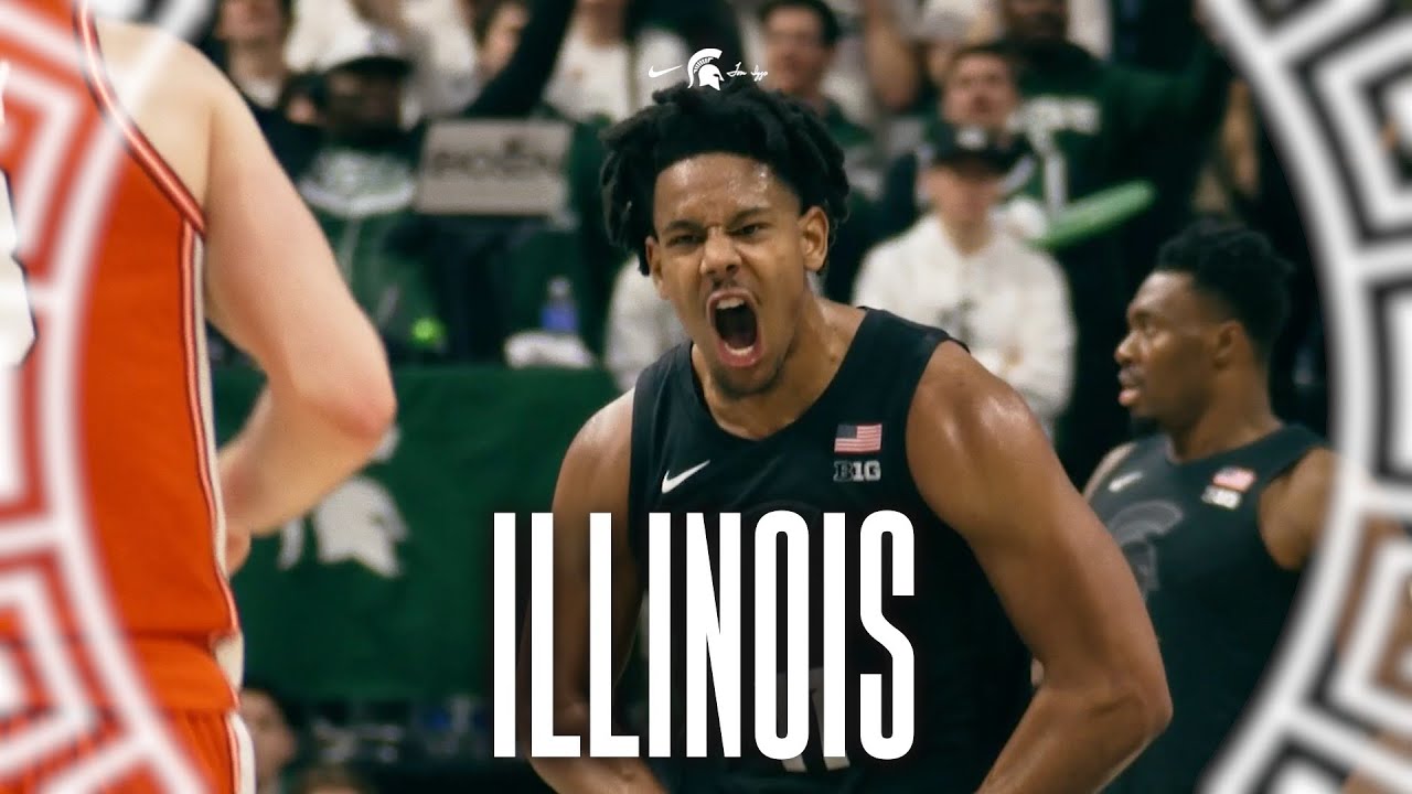 Michigan State Men's Basketball vs. Illinois | Cinematic Highlight | Feb. 11, 2024
